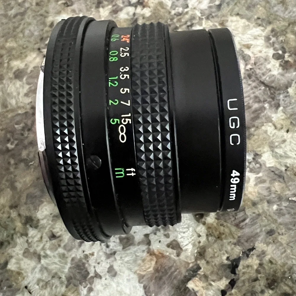 Underground MC Auto Compact 49mm Camera Lens (model/serial number 103359)